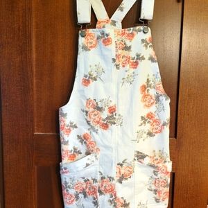 Floral Overall Dress
